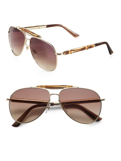 bamboo.gucci.glasses optical|Gucci bamboo aviator sunglasses.